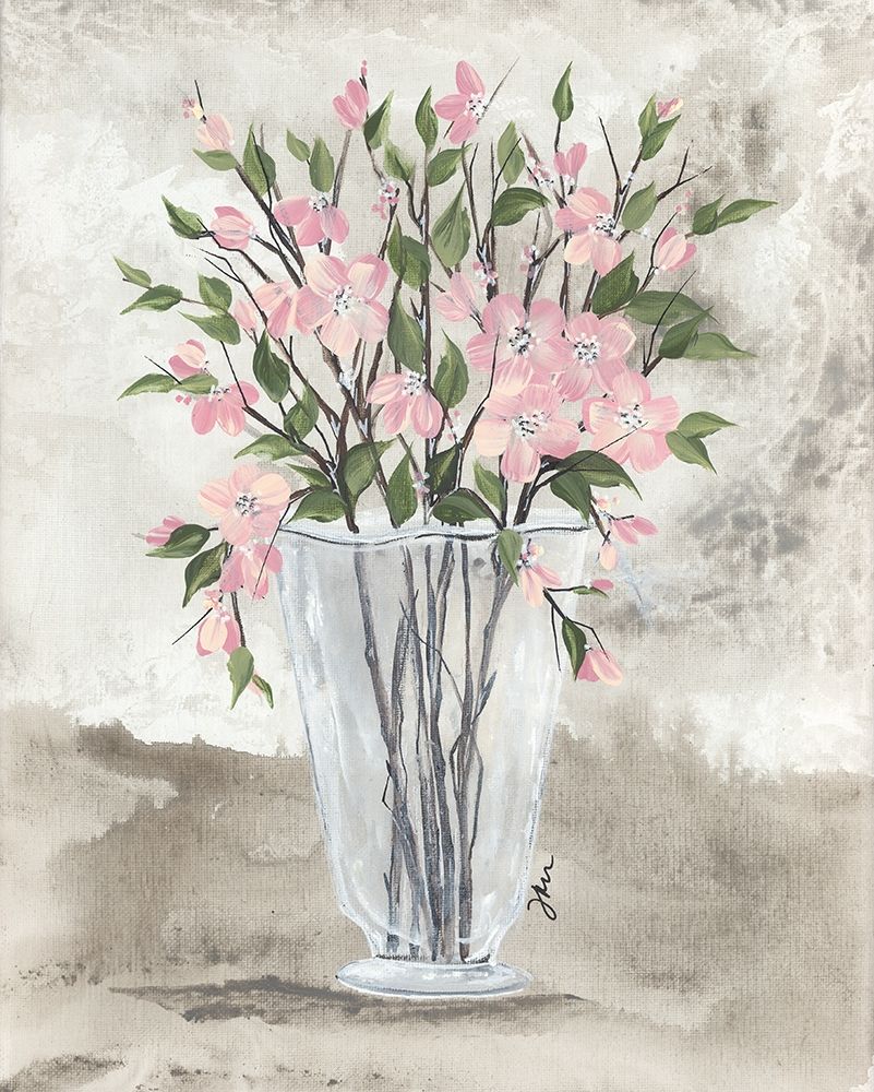 Wall Art Painting id:413719, Name: Dogwood Vase, Artist: Norkus, Julie