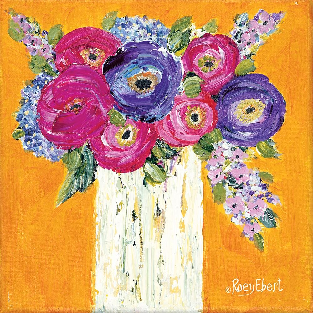 Wall Art Painting id:282286, Name: Vase Full of Sunshine, Artist: Ebert, Roey