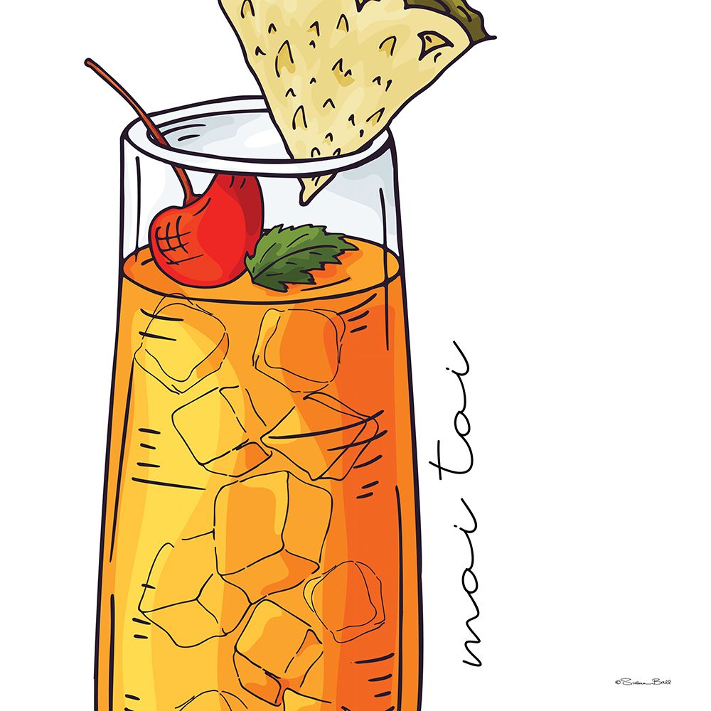 Wall Art Painting id:520692, Name: Mai Tai    , Artist: Ball, Susan