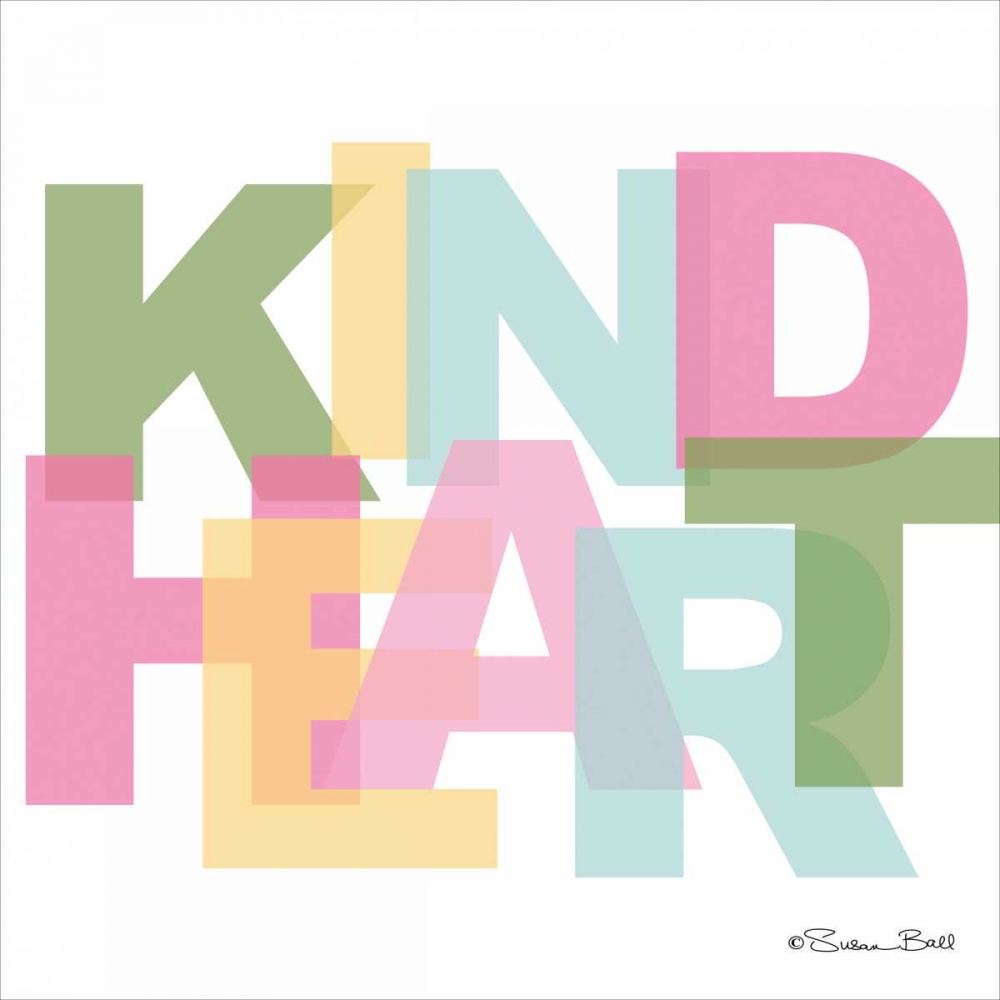 Wall Art Painting id:142807, Name: Kind Heart , Artist: Ball, Susan