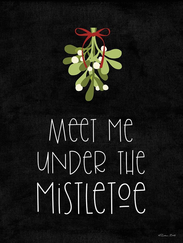 Wall Art Painting id:232075, Name: Meet Me Under the Mistletoe, Artist: Ball, Susan