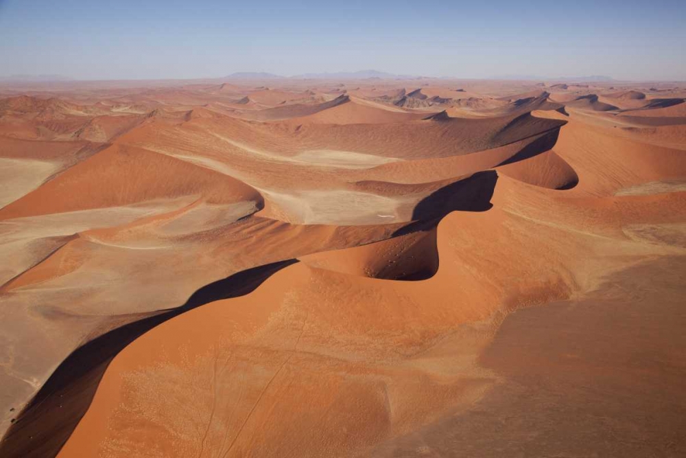 Wall Art Painting id:130573, Name: Namibia, Sossusvlei Aerial of Namib Desert dunes, Artist: Kaveney, Wendy