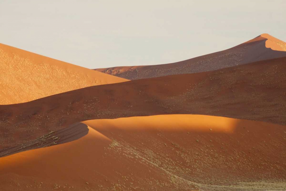 Wall Art Painting id:130502, Name: Namibia, Sossusvlei Sunrise over the sand dunes, Artist: Kaveney, Wendy