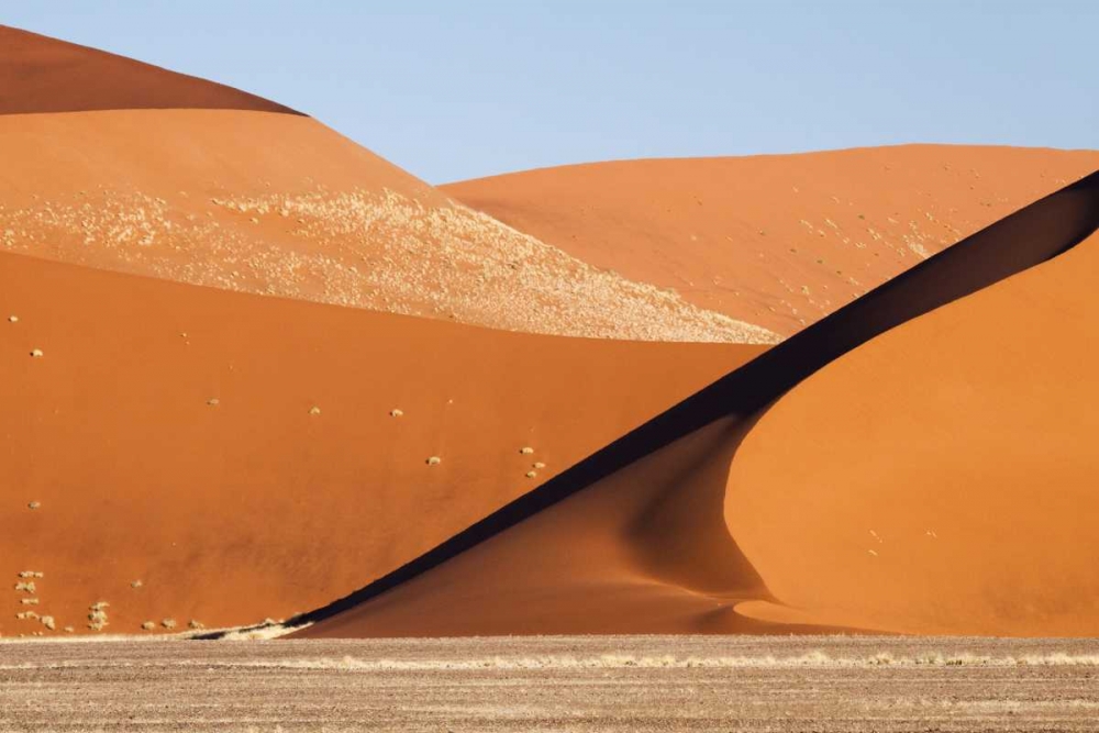 Wall Art Painting id:130355, Name: Namibia, Namib-Naukluft Park, Abstract of dunes, Artist: Kaveney, Wendy