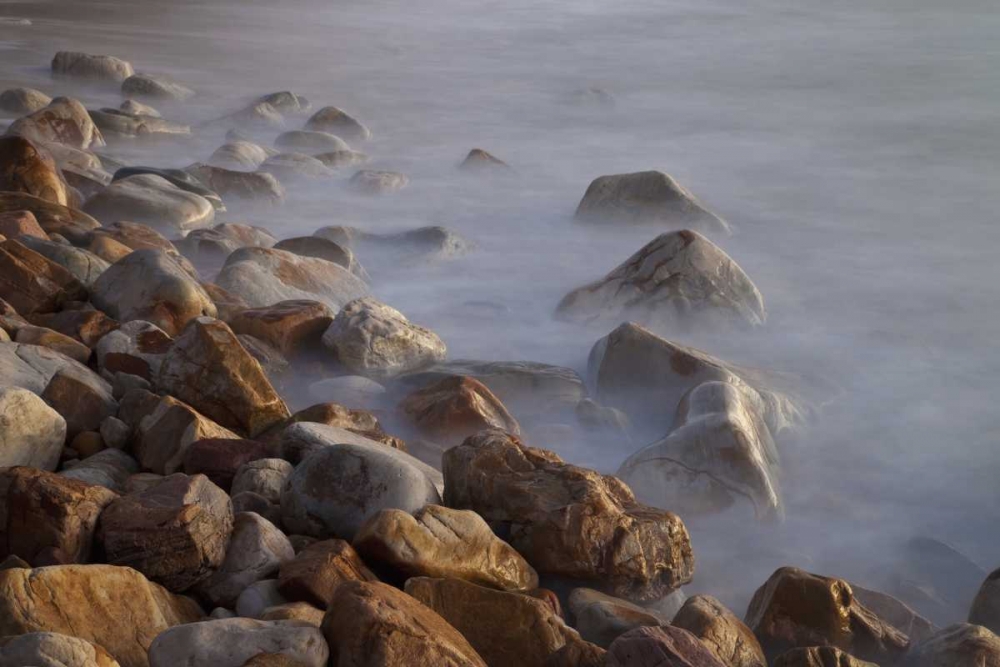 Wall Art Painting id:136212, Name: Llandudno Beach at sunset, South Africa, Artist: Young, Bill