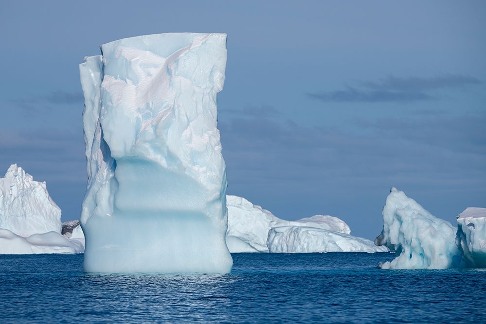 Wall Art Painting id:603750, Name: Antarctica-Southern Ocean-South Orkney Islands-Coronation Island-Iceberg Bay., Artist: Hopkins, Cindy Miller