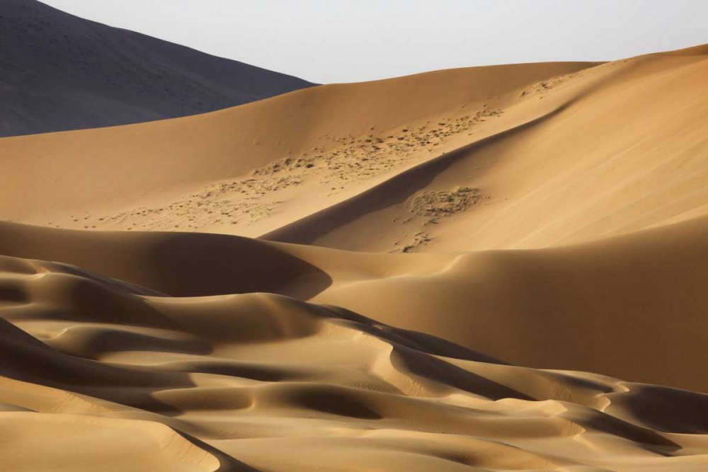 Wall Art Painting id:126759, Name: China, Badain Jaran Desert Pattern in the desert, Artist: Anon, Ellen