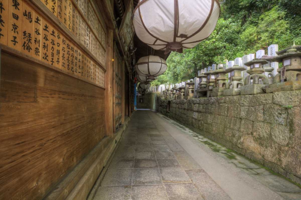 Wall Art Painting id:127429, Name: Japan, Nara, Nara Park Buddhist temple, Artist: Flaherty, Dennis