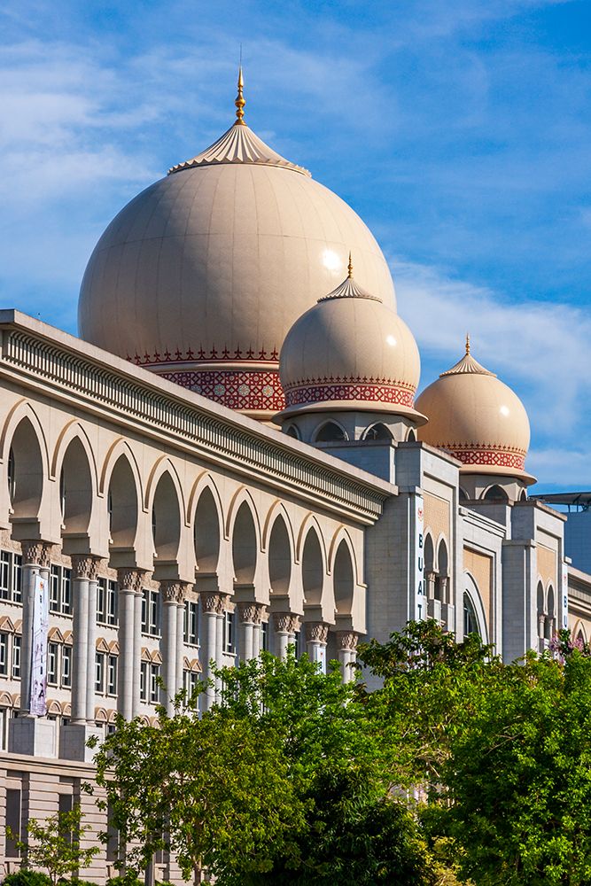 Wall Art Painting id:550579, Name: Kuala Lumpur- West Malaysia. Dome of the Palace Of Justice, Artist: Haseltine, Tom