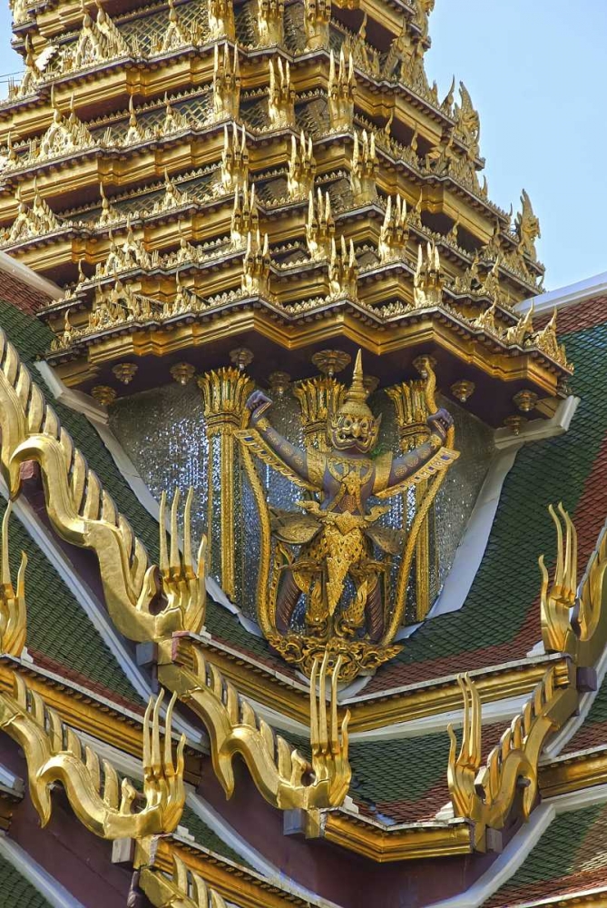 Wall Art Painting id:134548, Name: Thailand, Bangkok Exterior view of Royal Palace, Artist: Shimlock, Jones