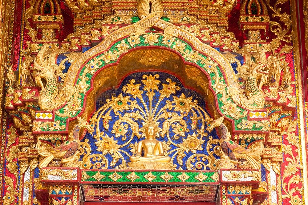 Wall Art Painting id:399293, Name: Thailand Temple detail, Artist: Haseltine, Tom