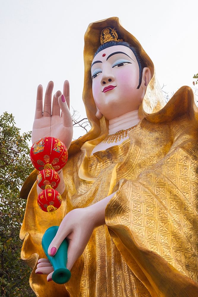 Wall Art Painting id:399299, Name: Thailand-Chonburi Province-Khao Sam Muk Shrine Statue of Sam Muk-a local spirit or deity, Artist: Haseltine, Tom