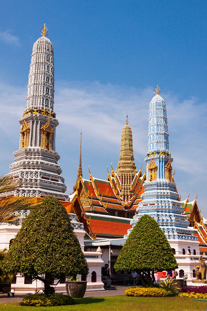 Wall Art Painting id:550609, Name: Thailand- Bangkok. Wat Phra Kaew (Temple of The Emerald Buddha)., Artist: Haseltine, Tom