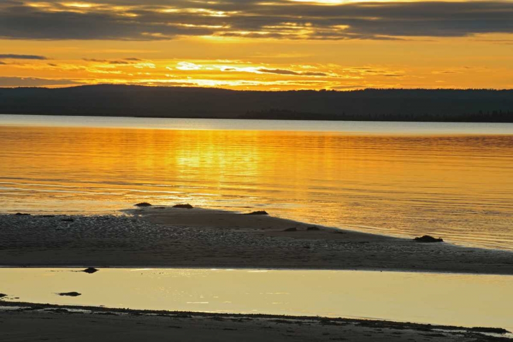 Wall Art Painting id:128696, Name: Canada, Alberta Sand bars in Lesser Slave Lake, Artist: Grandmaison, Mike