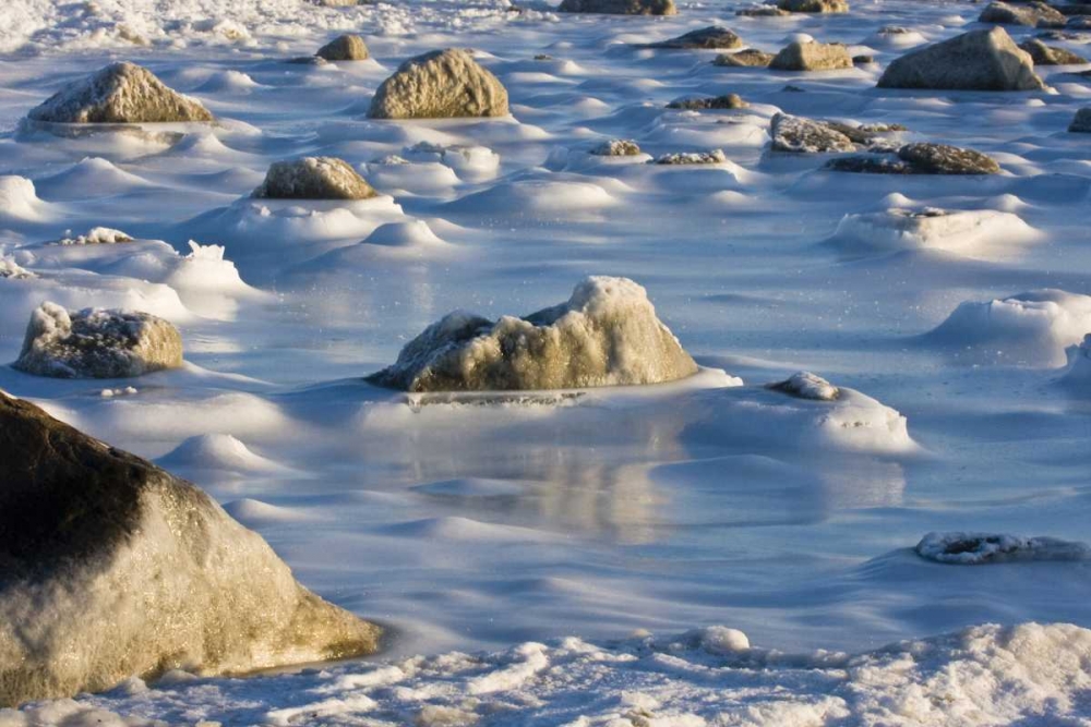 Wall Art Painting id:128987, Name: Canada, Hudson Bay Ice and snow on the bay, Artist: Illg, Cathy and Gordon