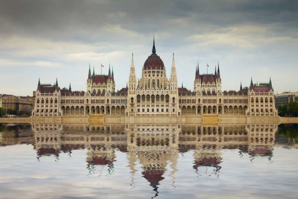 Wall Art Painting id:136608, Name: Hungary, Budapest Parliament Building, Artist: Zuckerman, Jim