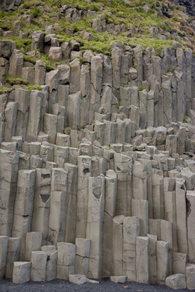 Wall Art Painting id:128118, Name: Iceland Columnar basalt formations, Artist: Grall, Don