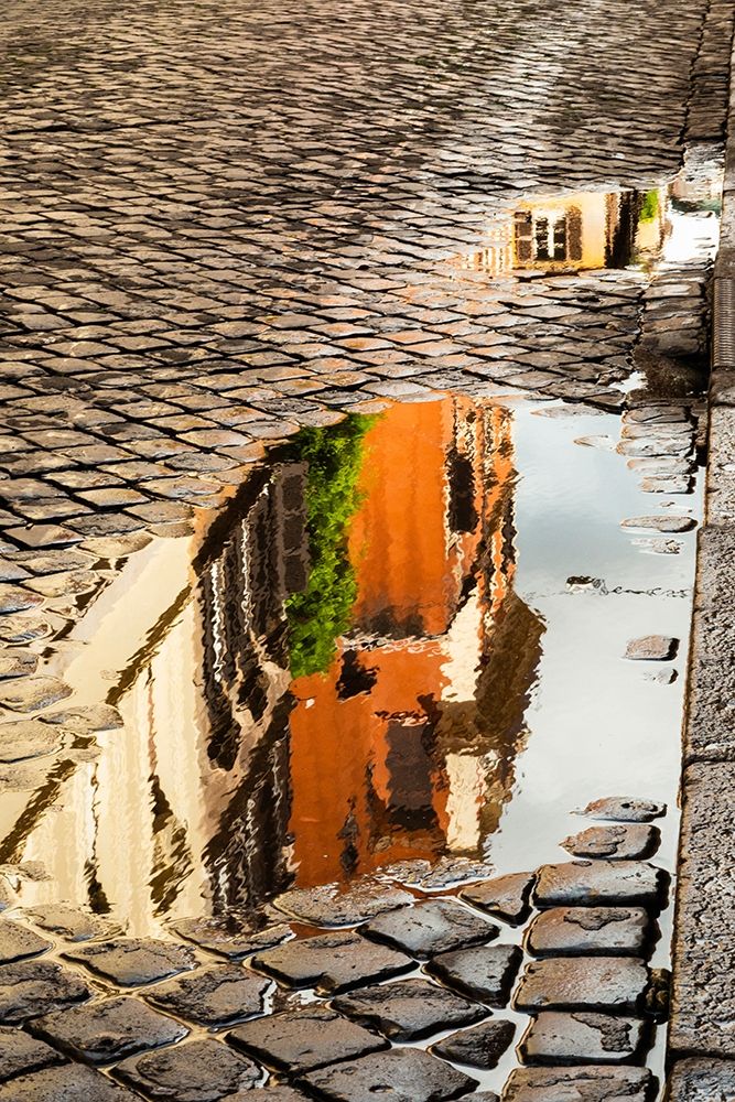 Wall Art Painting id:402864, Name: Italy-Rome Via della Penna-side street west of Via Ripetta, Artist: Jones, Alison