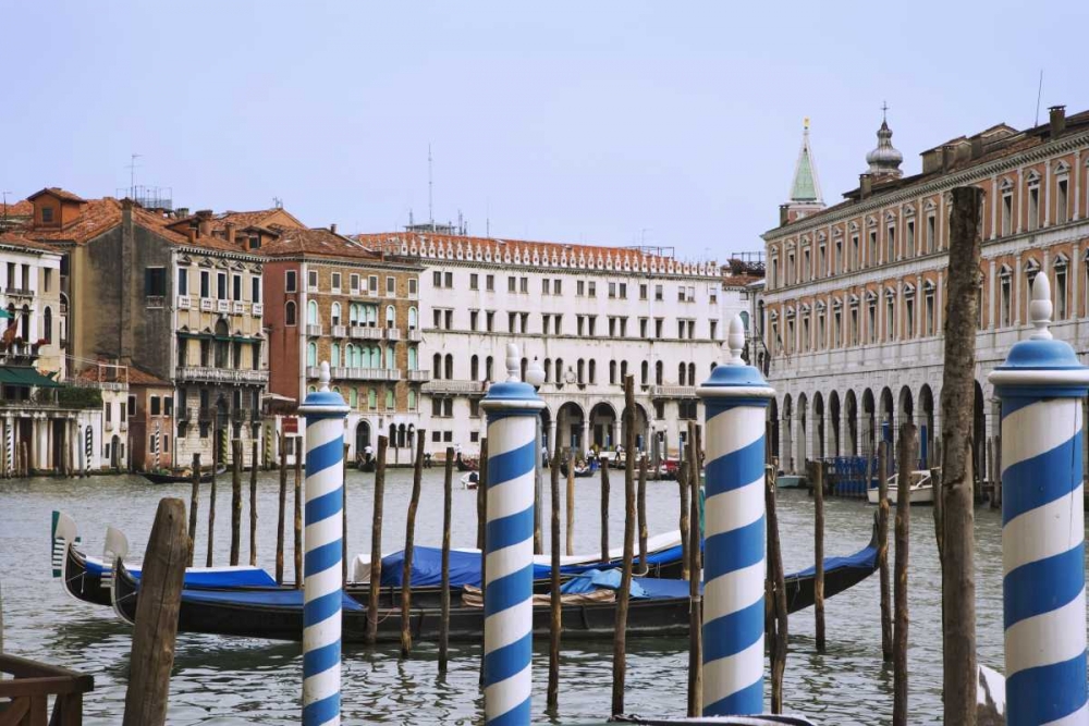 Wall Art Painting id:127461, Name: Italy, Venice Grand Canal and buildings, Artist: Flaherty, Dennis