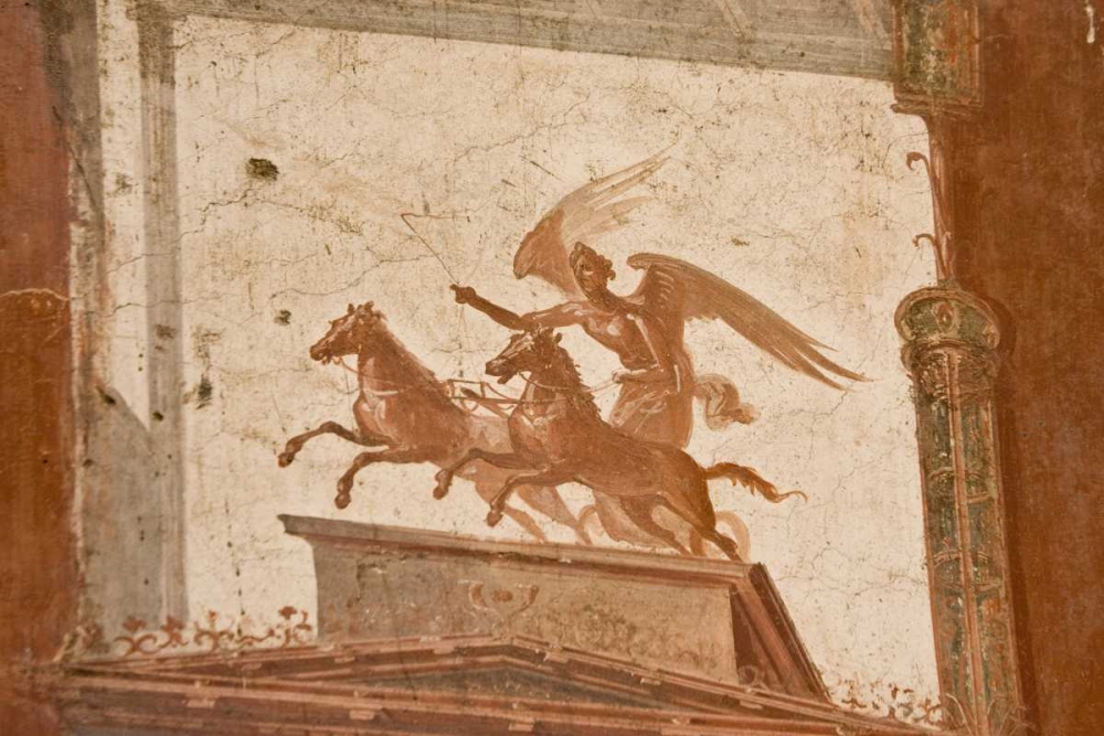 Wall Art Painting id:130408, Name: Italy, Campania, Herculaneum Hall of Augustals, Artist: Kaveney, Wendy