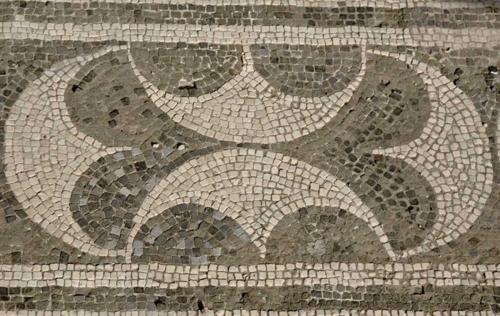 Wall Art Painting id:130356, Name: Italy, Campania, Pompeii Mosaic floor patterns, Artist: Kaveney, Wendy