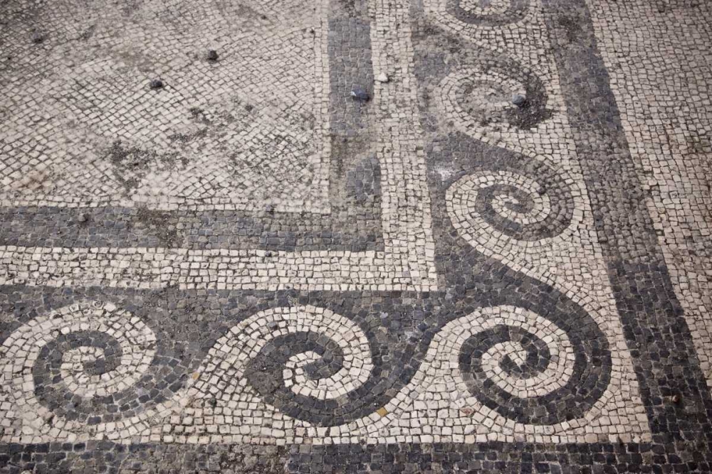 Wall Art Painting id:130359, Name: Italy, Campania, Pompeii Mosaic floor patterns, Artist: Kaveney, Wendy