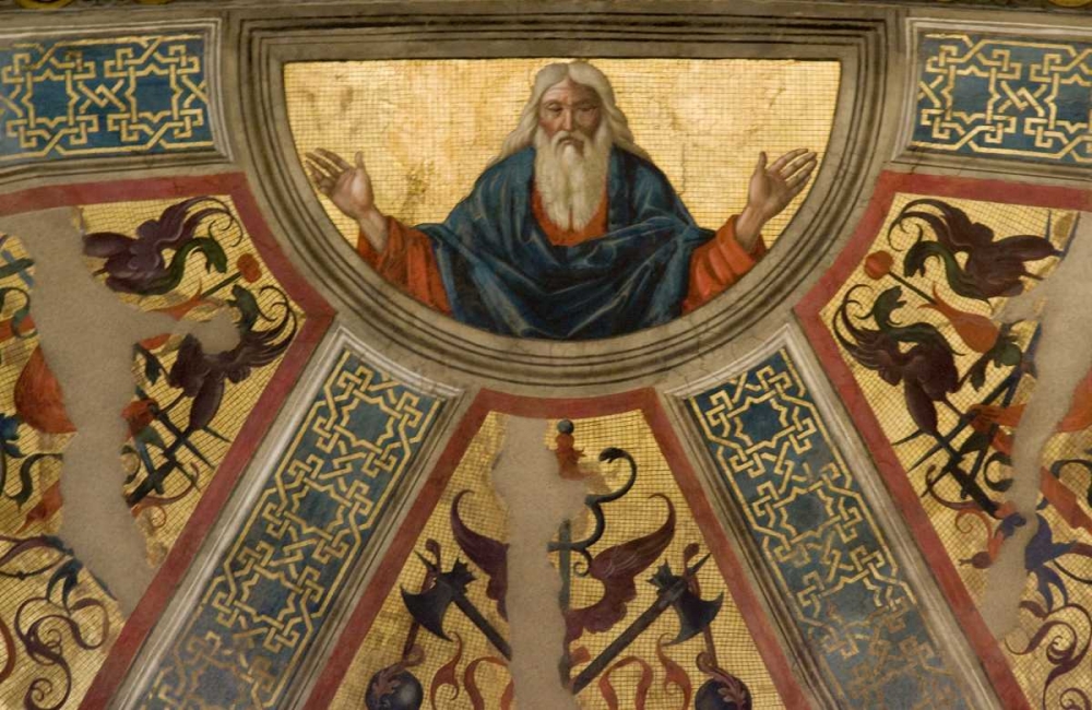 Wall Art Painting id:130160, Name: Italy, Parma Ceiling of the Parma Cathedral, Artist: Kaveney, Wendy