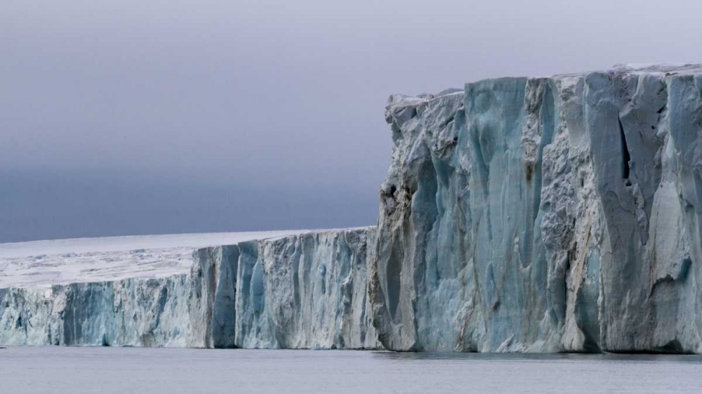 Wall Art Painting id:136448, Name: Norway, Svalbard Face of the Austfonna Glacier, Artist: Young, Bill