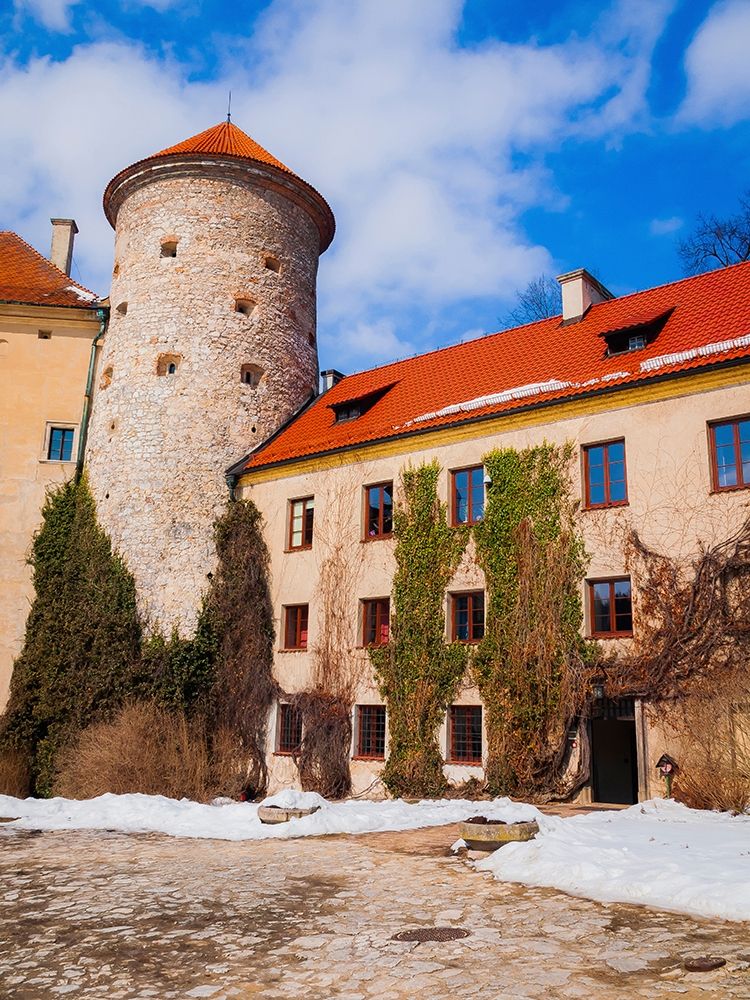 Wall Art Painting id:403170, Name: Castle in Pieskowa Skala-Ojcow-Poland-Europe, Artist: Miller, Anna