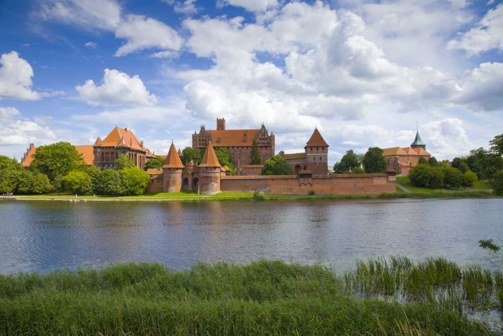 Wall Art Painting id:136625, Name: Poland, Malbork Medieval Malbork Castle, Artist: Zuckerman, Jim