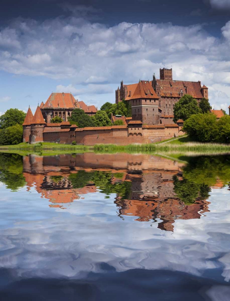 Wall Art Painting id:136627, Name: Poland, Malbork Medieval Malbork Castle, Artist: Zuckerman, Jim