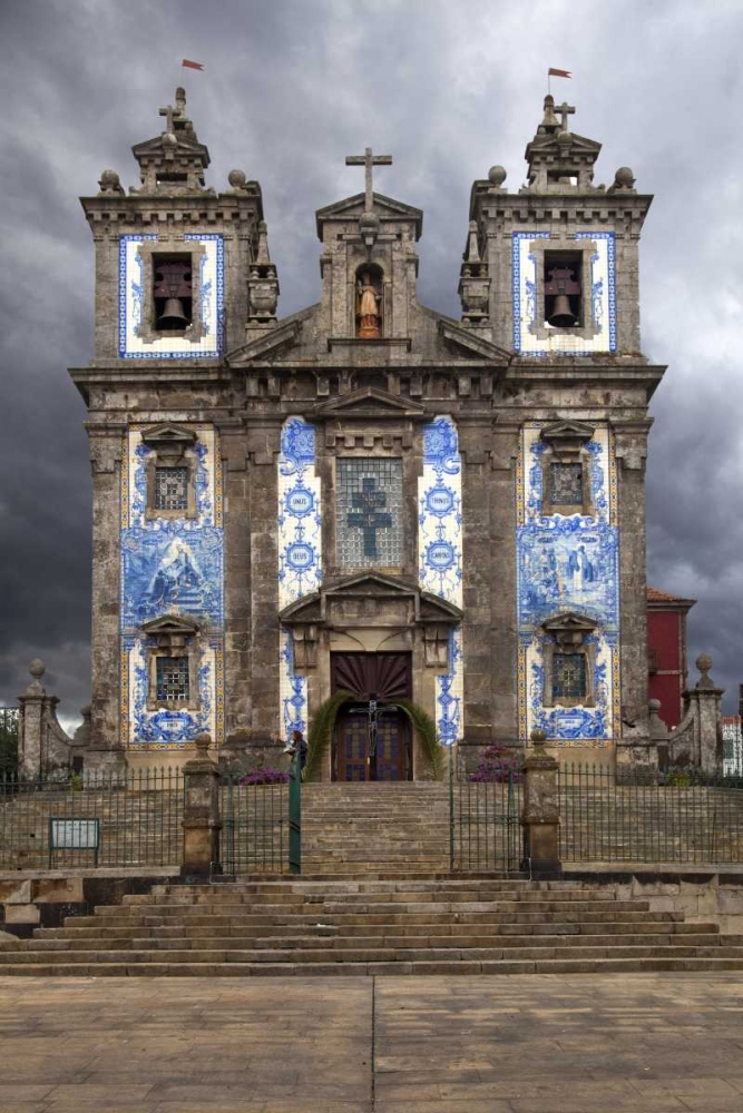 Wall Art Painting id:136775, Name: Portugal, Porto Front of Santo Ildefonso Church, Artist: Zuckerman, Jim