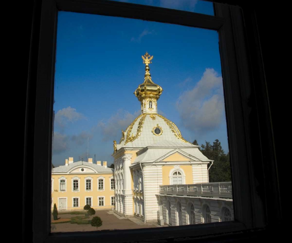 Wall Art Painting id:133557, Name: Russia, St Petersburg View of Peterhof Palace, Artist: Ross, Nancy ,  Steve