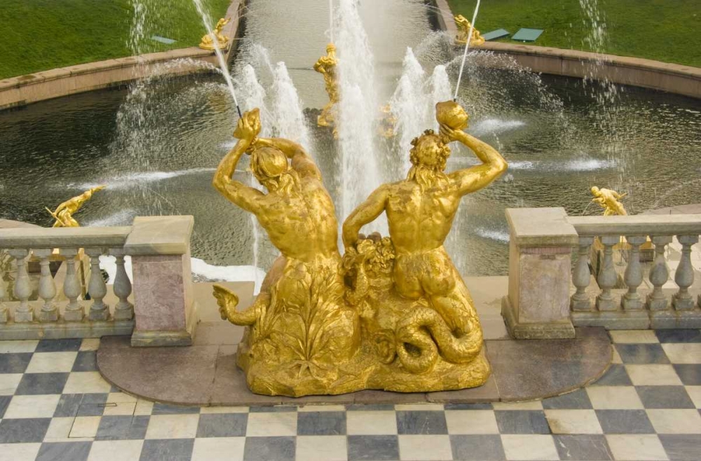 Wall Art Painting id:133486, Name: Russia Samson fountain at Peterhof, Artist: Ross, Nancy ,  Steve