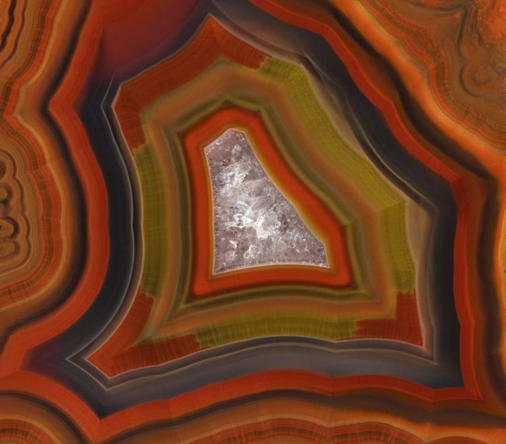 Wall Art Painting id:130692, Name: Argentina Close-up of Condor Agate stone, Artist: Kirkland, Dennis