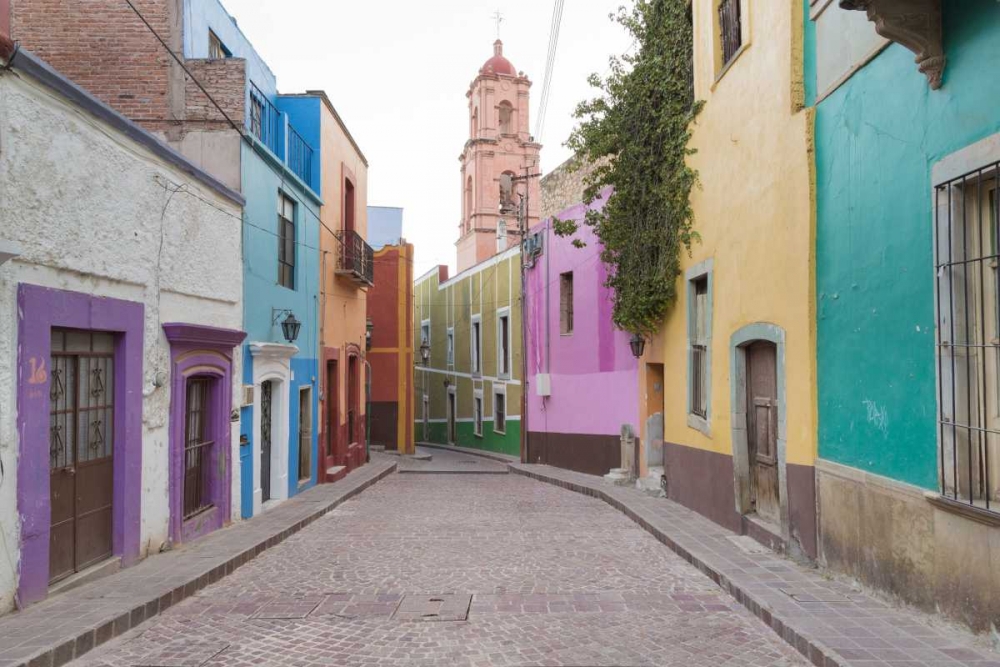 Wall Art Painting id:131977, Name: Mexico, Guanajuato Colorful street scene, Artist: Paulson, Don