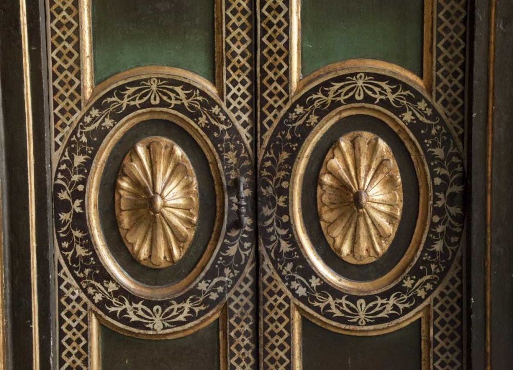 Wall Art Painting id:130519, Name: Peru, Lima Gold doors in the Basilica Cathedral, Artist: Kaveney, Wendy