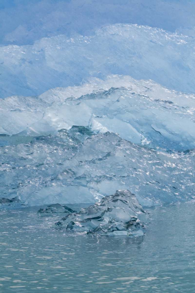 Wall Art Painting id:133000, Name: USA, Alaska, Endicott Arm Blue ice and icebergs, Artist: Paulson, Don