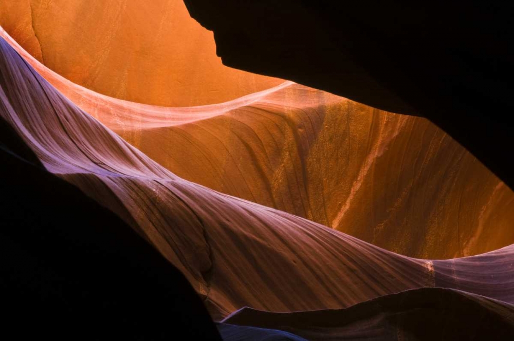 Wall Art Painting id:133827, Name: AZ, Sandstone formations in Antelope Canyon, Artist: Rotenberg, Nancy