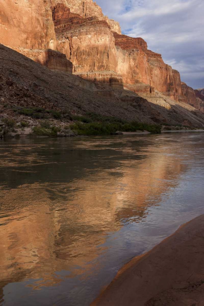 Wall Art Painting id:128169, Name: AZ, Grand Canyon, Colorado River at sunset, Artist: Grall, Don