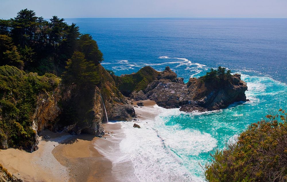 Wall Art Painting id:404863, Name: McWay Falls-Julia Pfeiffer Burns State Park-Big Sur-California-USA, Artist: Miller, Anna