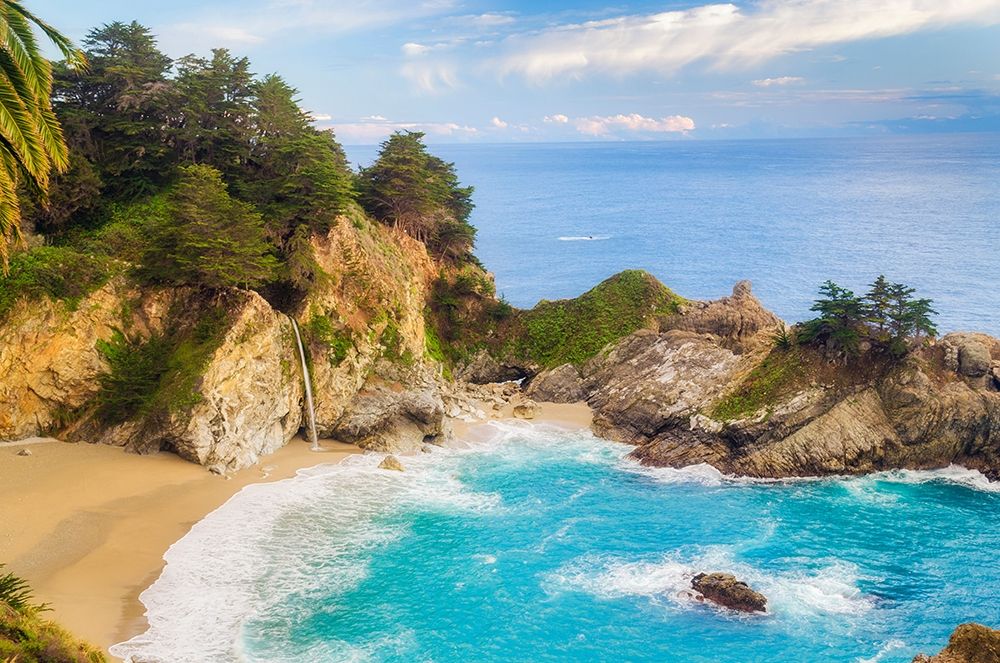 Wall Art Painting id:404885, Name: McWay Falls-Julia Pfeiffer Burns State Park-Big Sur-California-USA, Artist: Miller, Anna