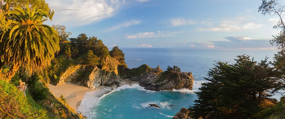 Wall Art Painting id:404890, Name: McWay Falls-Julia Pfeiffer Burns State Park-Big Sur-California-USA, Artist: Miller, Anna