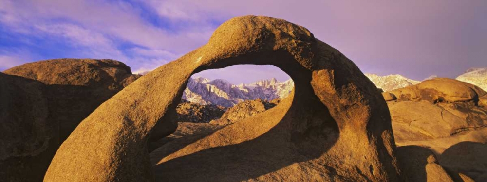 Wall Art Painting id:127443, Name: CA, A natural arch in the Alabama Hills, Artist: Flaherty, Dennis