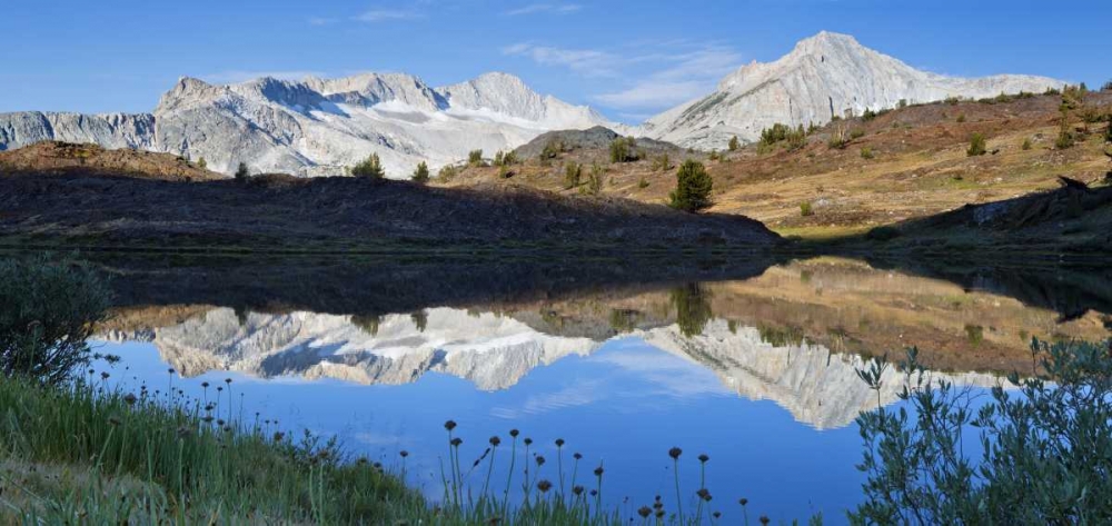 Wall Art Painting id:132232, Name: CA, Inyo NF Humming Bird Lake and mountain, Artist: Paulson, Don