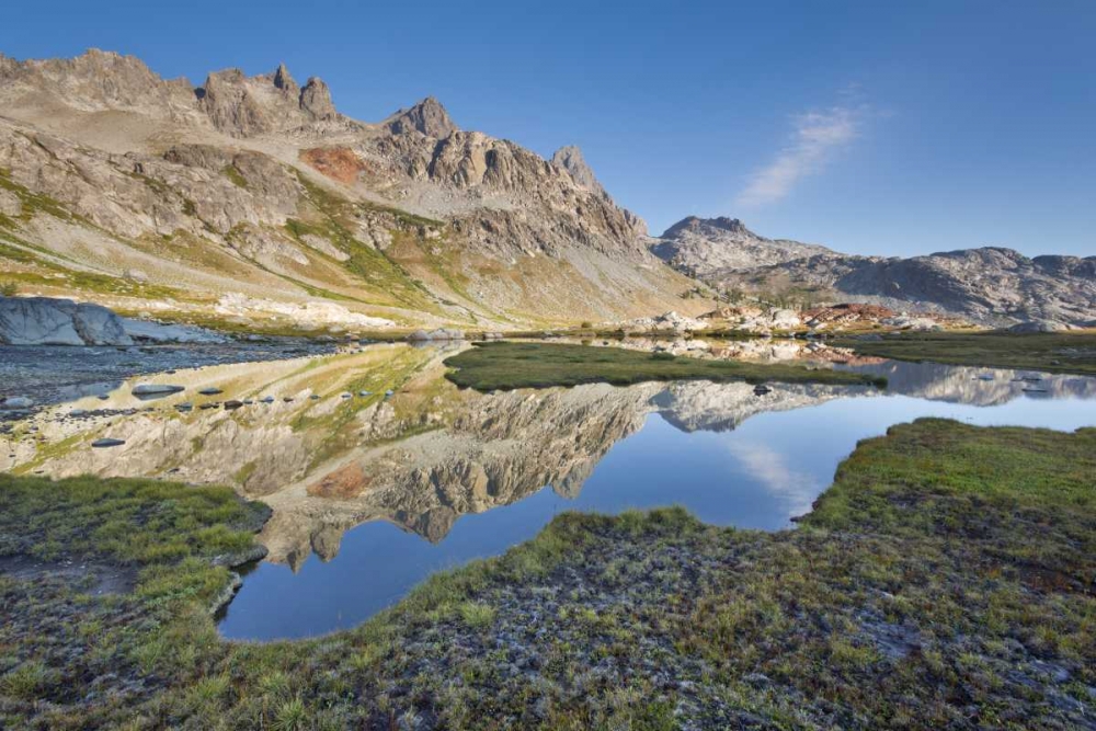 Wall Art Painting id:132079, Name: California, Inyo NF Tarn above Ediza Lake, Artist: Paulson, Don