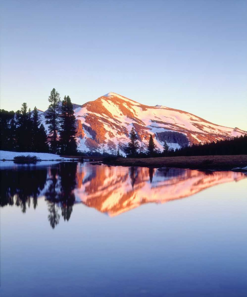 Wall Art Painting id:134736, Name: California, Sierra Nevada, Mammoth Peak, Artist: Talbot Frank, Christopher