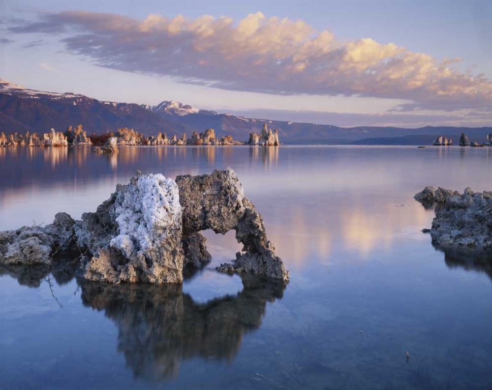 Wall Art Painting id:135176, Name: CA, Sierra Nevada Tufa Formations on Mono Lake, Artist: Talbot Frank, Christopher