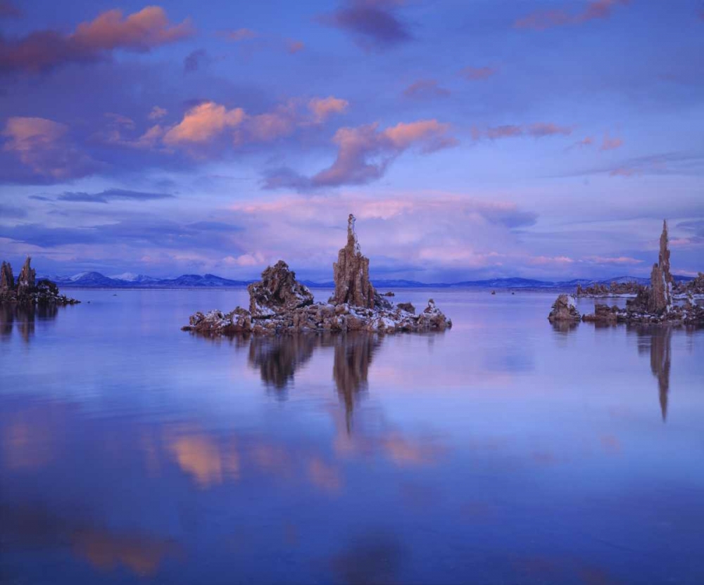 Wall Art Painting id:134761, Name: California Tufa Formations on Mono Lake, Artist: Talbot Frank, Christopher