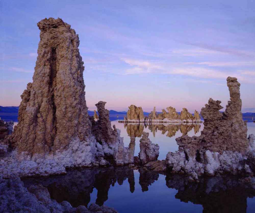 Wall Art Painting id:134757, Name: California Tufa Formations on Mono Lake, Artist: Talbot Frank, Christopher